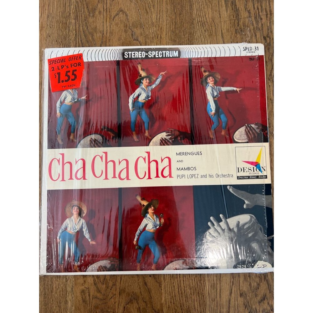 Cha Cha Cha By Pepi Lopez & Orchestra Vinyl Record 33 1/3 RPM Album SDLP-31-A